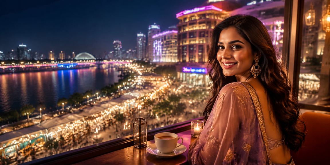 Ahmedabad Riverfront entertainment with casino and Bollywood theme