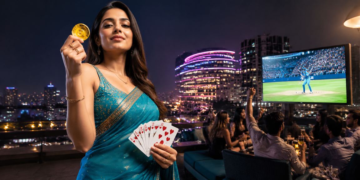 Busy Delhi Connaught Place area reflecting nightlife and gaming